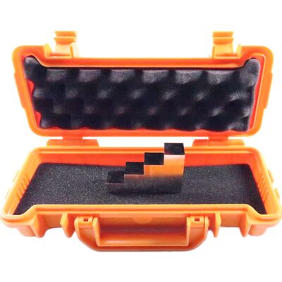 Nickel-plated 1018 Steel 4 Step Calibration Block with 0.5''-1.0''-1.5''-2.0'' Thickness for Ultrasonic Testing