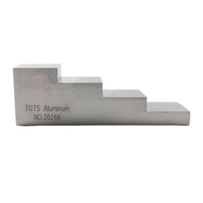 4 Step Ultrasonic Calibration Block with 0.25-0.5-0.75-1.0 Inch Thickness and Various Materials