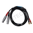 Dual Ultrasonic Cable 1.5m 1.8m 2m for Ndt Ultrasonic Flaw Detector