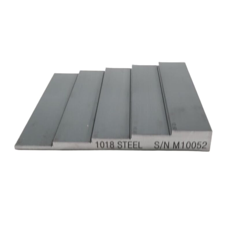 5-Step 1018 Steel UT Calibration Block Step Thickness 2.5-5-7.5-10-12.5mm Special Width 100mm