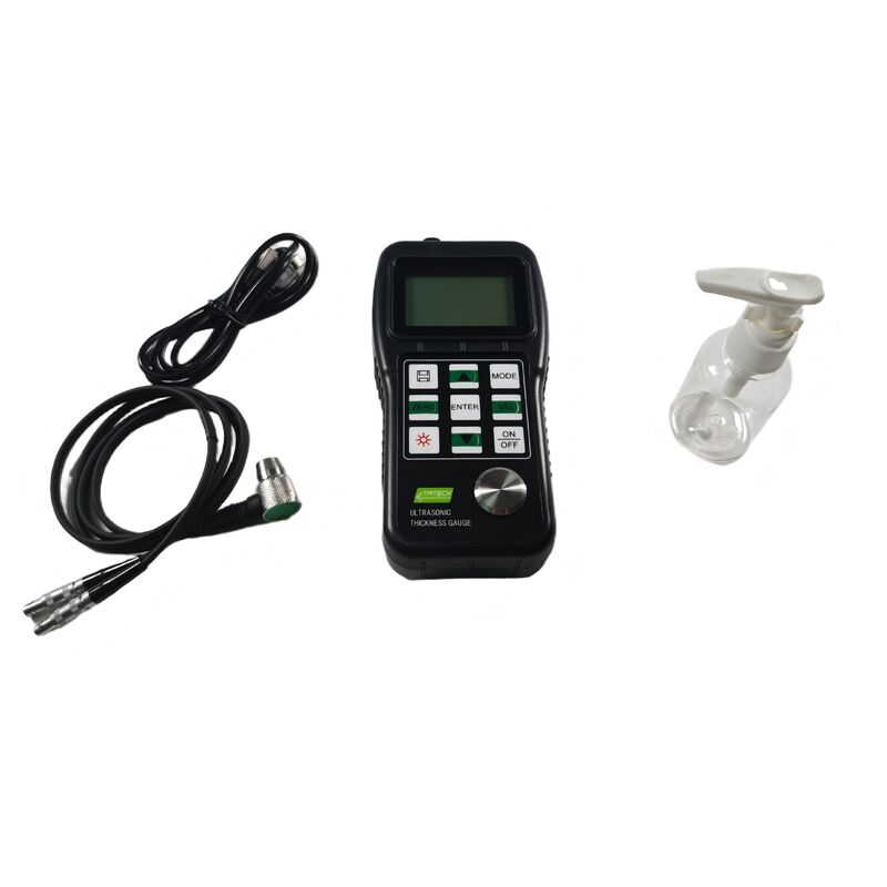TM210 PLUS Ultrasonic Thickness Gauge with 0.75mm~300.0mm Measuring Range, 128*64 LCD Display and 2 Years Warranty