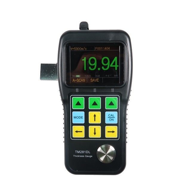 Ultrasonic Paint Thickness Gauge A&B Scan Coatings 0.50mm To 508mm Measure