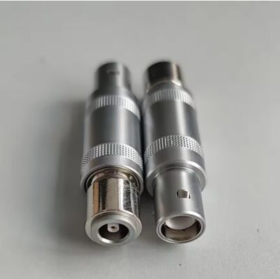 อะแดปเตอร์ Lemo 00 ตัวเมีย เป็น Lemo 1 ตัวผู้ สำหรับเครื่องตรวจจับข้อบกพร่องอัลตราโซนิก Panametrics, Krautkramer