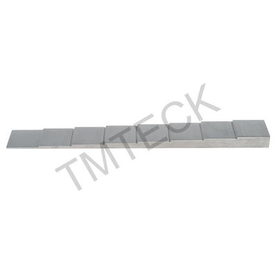 7075 อลูมิเนียมสแตนเลส 8 ขั้นตอน บล็อกการปรับขนาด 1-2-3-4-5-6-7-8mm ความหนาสําหรับการทดสอบ Ultrasonic