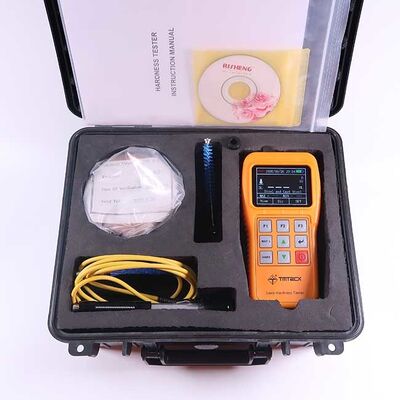 เครื่องทดสอบความแข็งความแม่นยําสูง THL600 พร้อม 7 ประเภทของอุปกรณ์กระแทกและความจําข้อมูล 1200 กลุ่ม