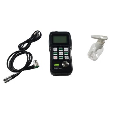 TM210 PLUS เครื่องวัดความหนาด้วยเสียงฉีด ultrasonic ด้วยระยะวัด 0.75mm ~ 300.0mm, จอจอ LCD 128 * 64 และรับประกัน 2 ปี